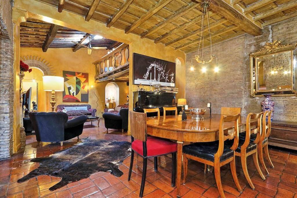 Spectacular Luxury Flat In Trastevere Roma Esterno foto
