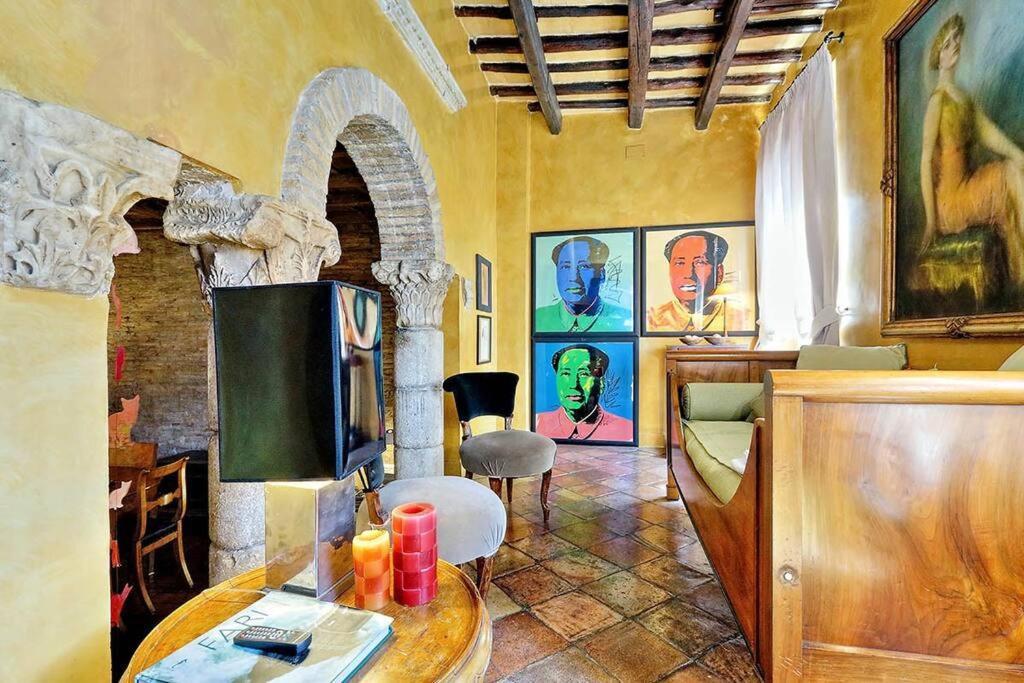 Spectacular Luxury Flat In Trastevere Roma Esterno foto
