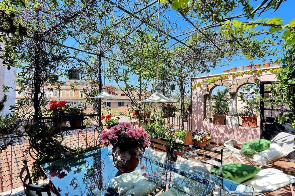 Spectacular Luxury Flat In Trastevere Roma Esterno foto