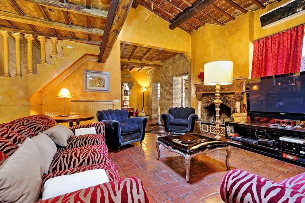 Spectacular Luxury Flat In Trastevere Roma Esterno foto
