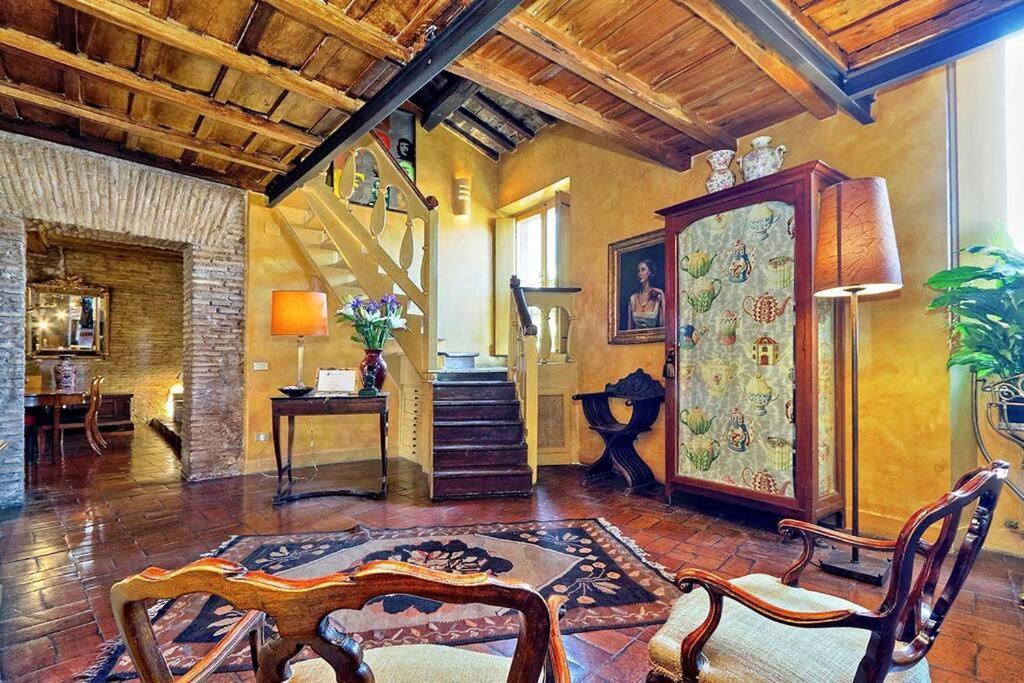 Spectacular Luxury Flat In Trastevere Roma Esterno foto